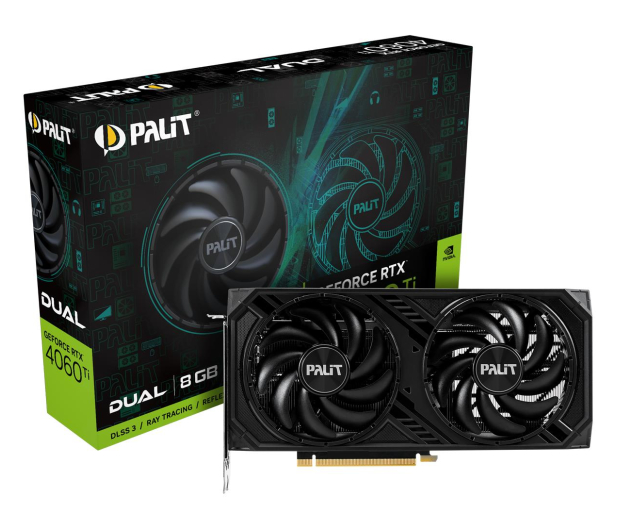 Palit GeForce RTX 4060 Ti Dual 8GB GDDR6 - 1146025 - zdjęcie